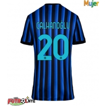 Camiseta Inter Milan Hakan Calhanoglu #20 Primera Equipación para mujer 2025-26 manga corta